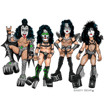 Bear KISS / Accessory Pouch